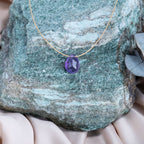 Peace & Touch – Amethyst Necklace