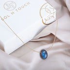 Pisces Zodiac & Touch – Labradorite Necklace