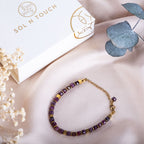 Ruby Flame – Sól Elegance Bracelet