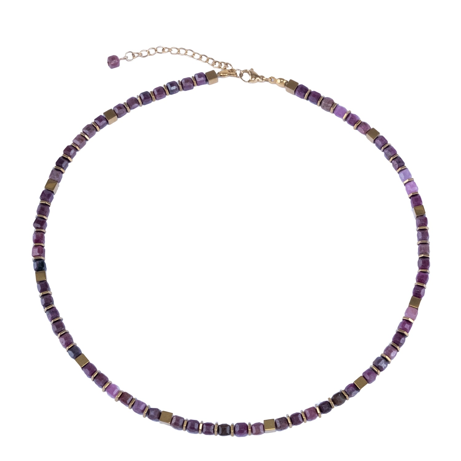 Ruby Flame – Sól Elegance Necklace