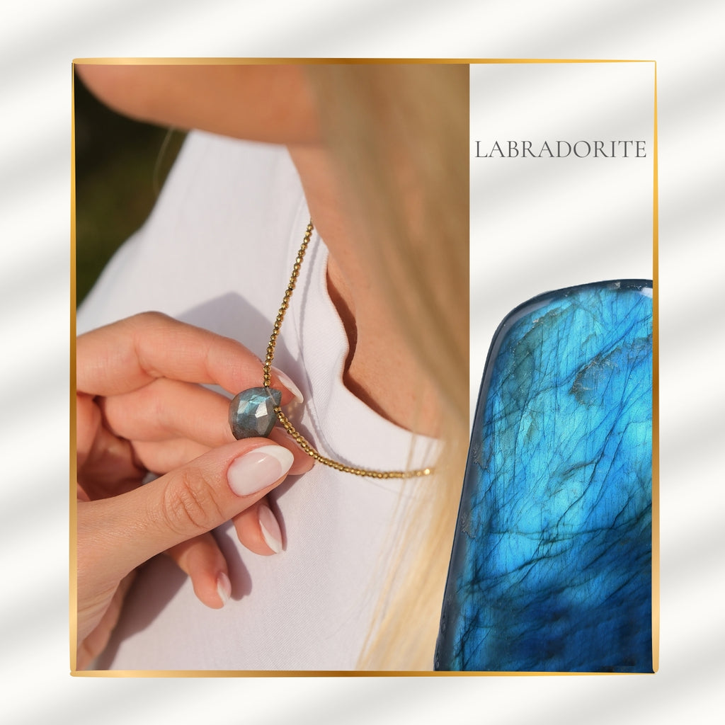 Hidden Light – Labradorite Necklace