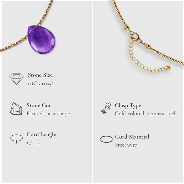 Violet Crown – Sól Signature Necklace