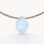 Soft Glow – Moonstone Necklace