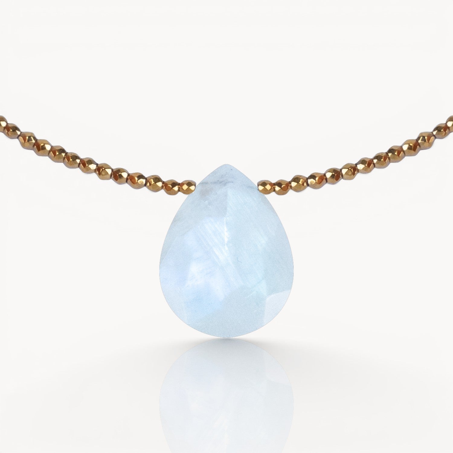 Soft Glow – Moonstone Necklace