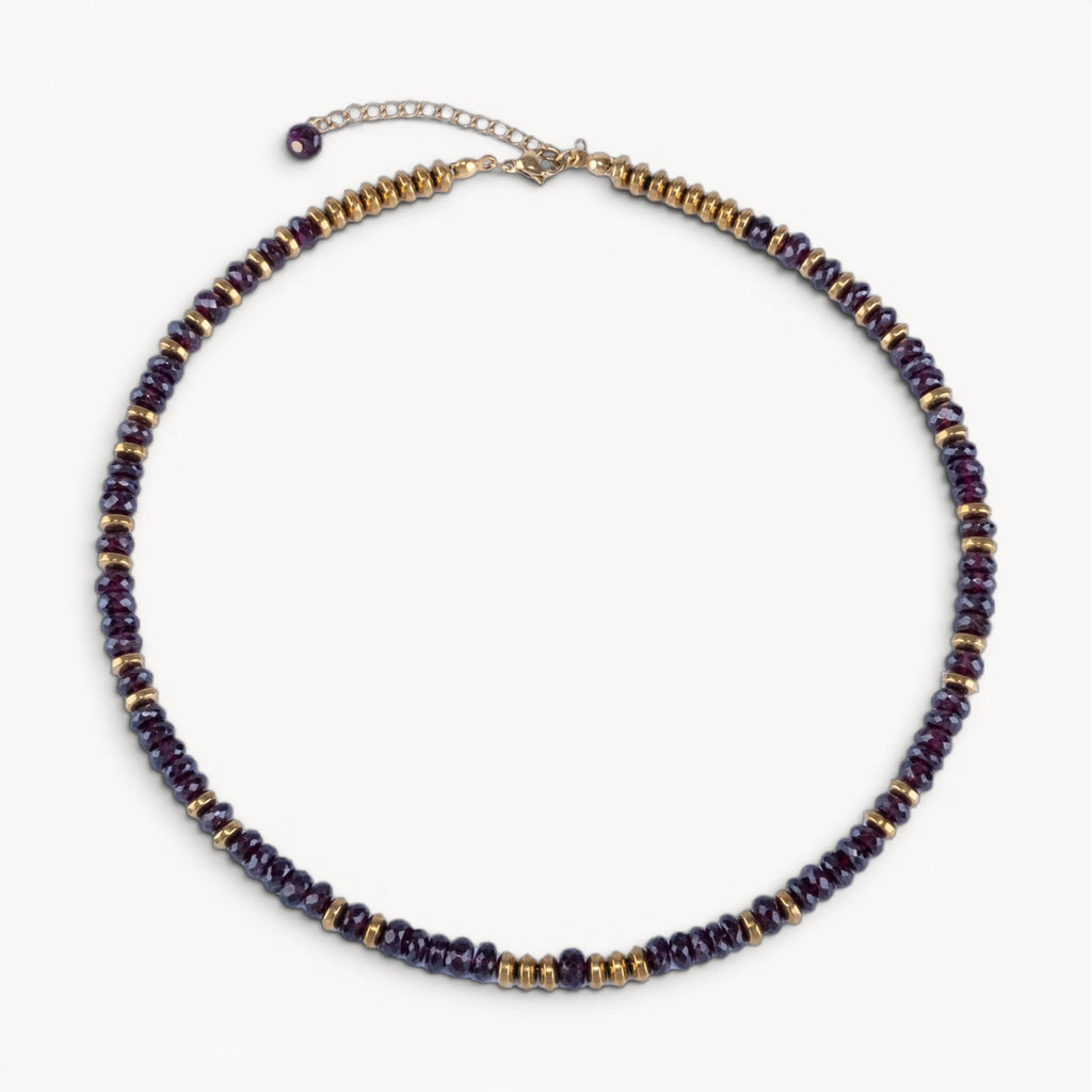 Garnet Grace – Sól Elegance Necklace
