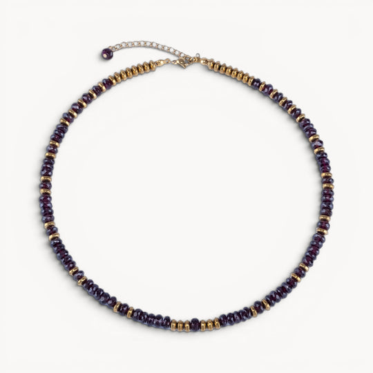 Garnet Grace – Sól Elegance Necklace