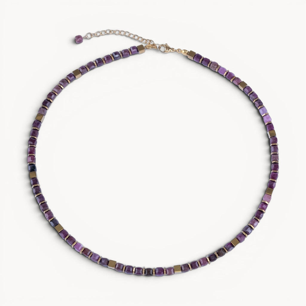 Ruby Flame – Sól Elegance Necklace