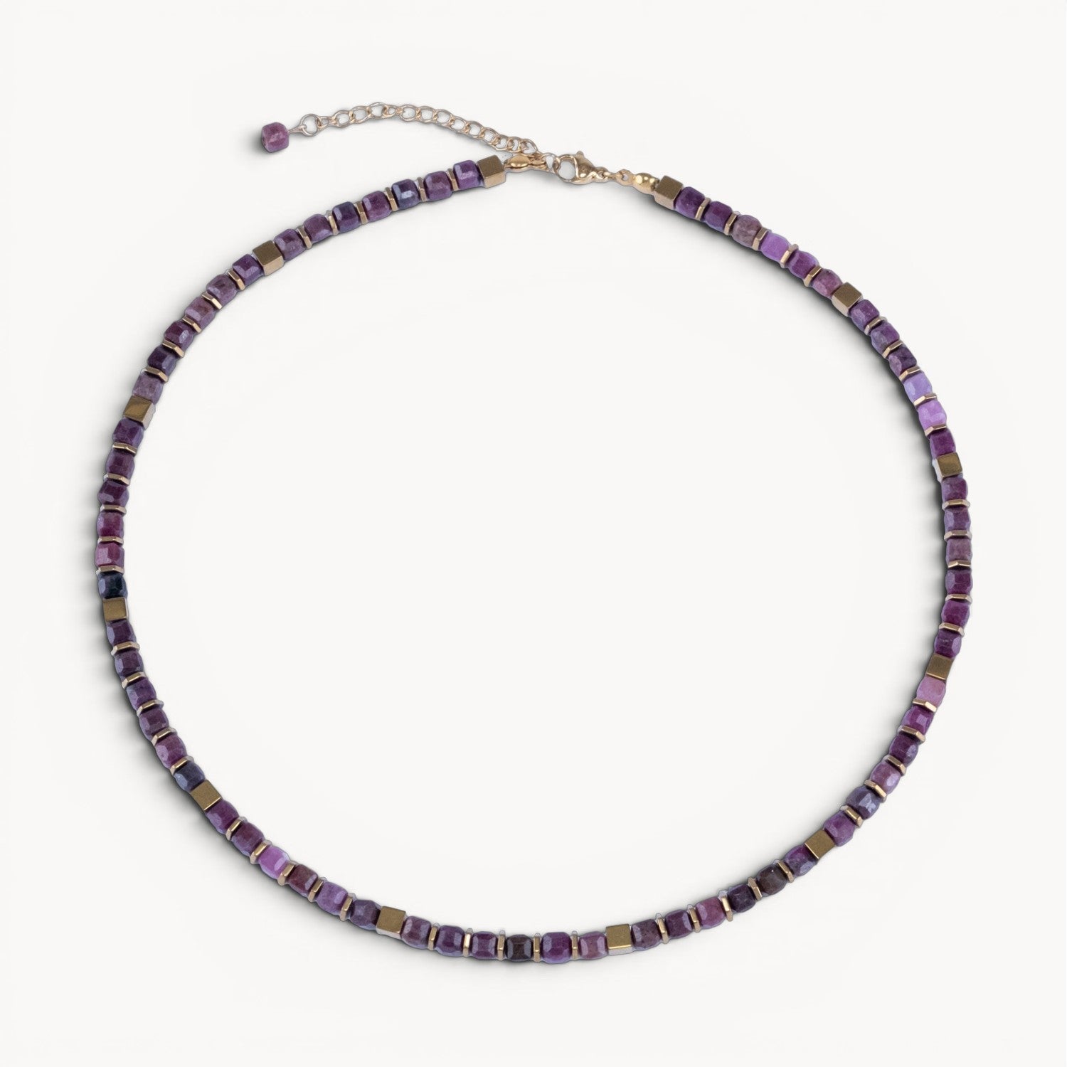 Ruby Flame – Sól Elegance Necklace