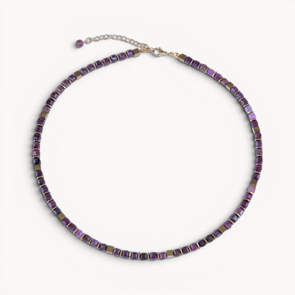 Ruby Flame – Sól Elegance Necklace
