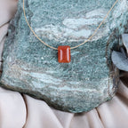 Sacral Chakra & Touch – Carnelian Necklace