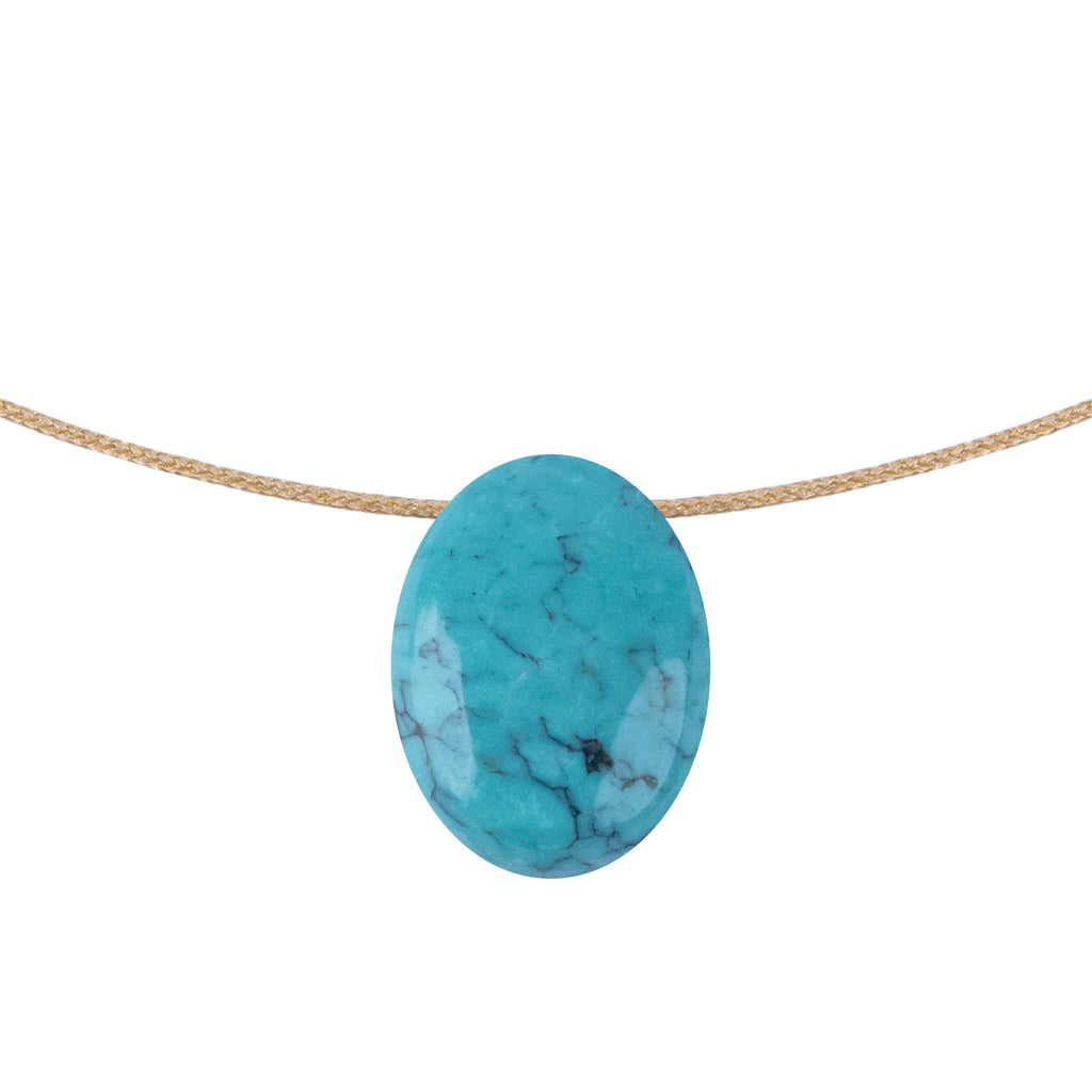 Sagittarius Zodiac & Touch – Turquoise Necklace
