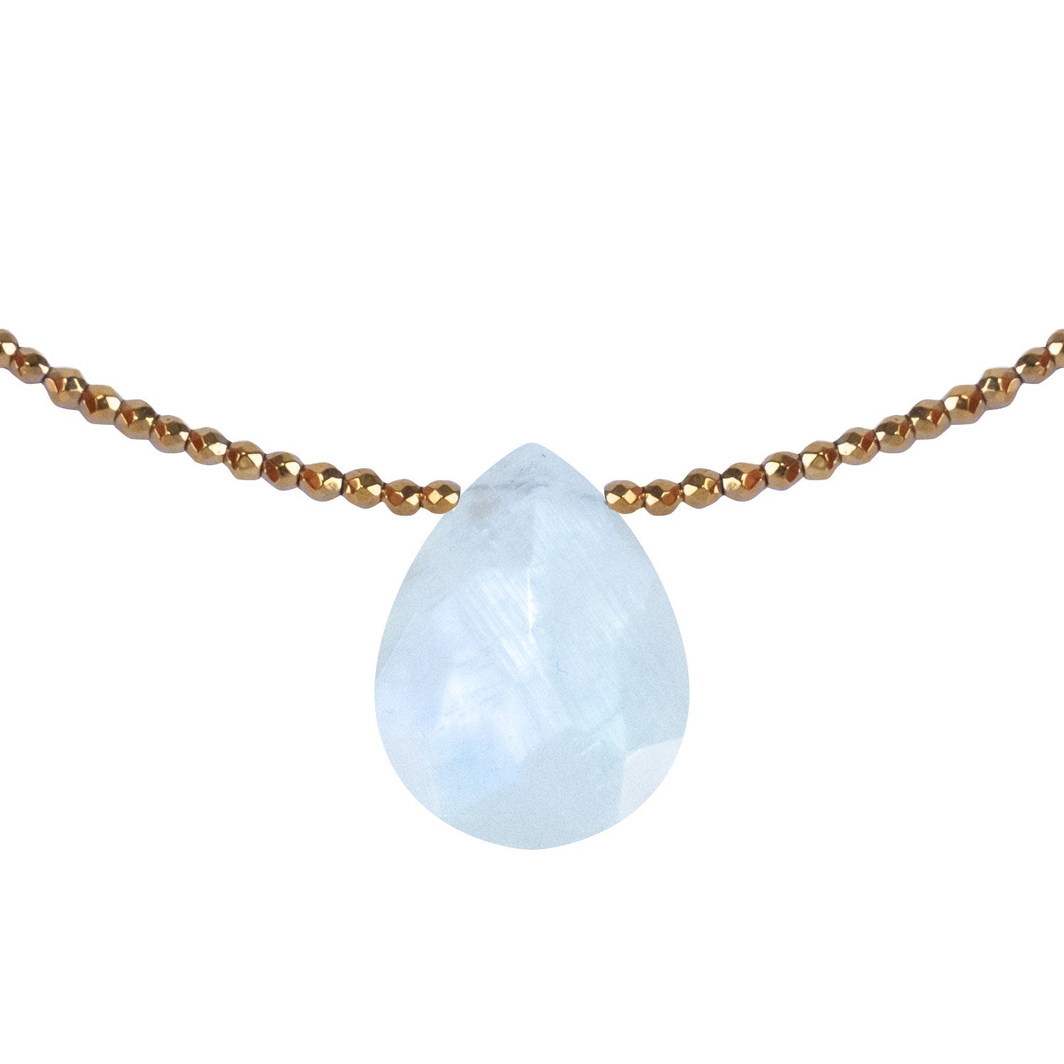 Soft Glow – Moonstone Necklace