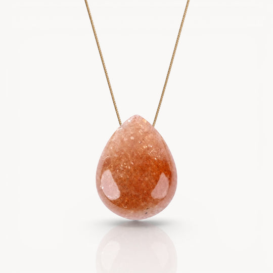 Confidence & Touch – Sunstone Necklace