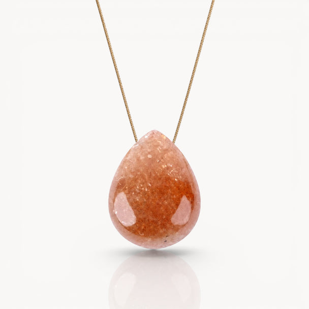 Confidence & Touch – Sunstone Necklace