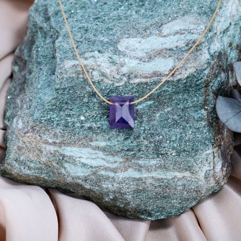 Third Eye Chakra &amp; Touch – Amethyst Necklace