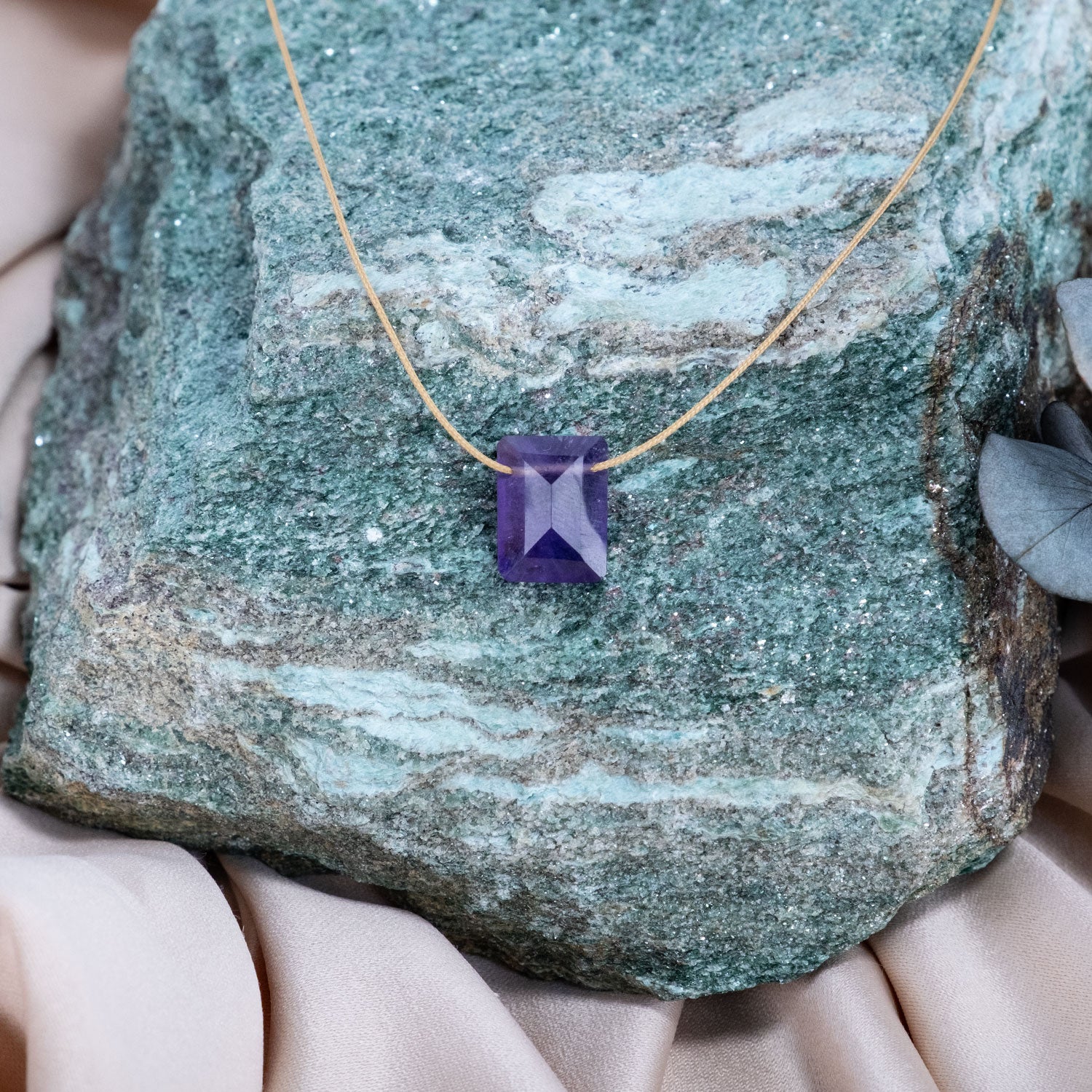 Third Eye Chakra & Touch – Amethyst Necklace
