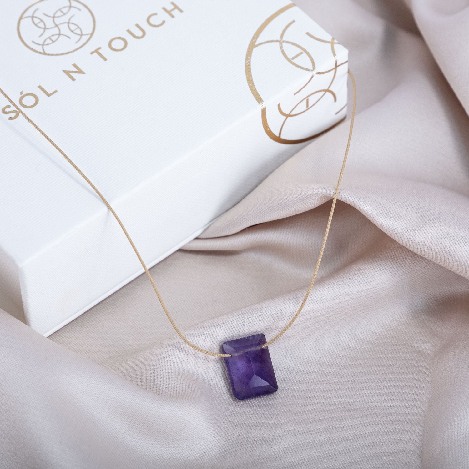 Third Eye Chakra & Touch – Amethyst Necklace