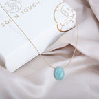 Virgo Zodiac & Touch – Amazonite Necklace