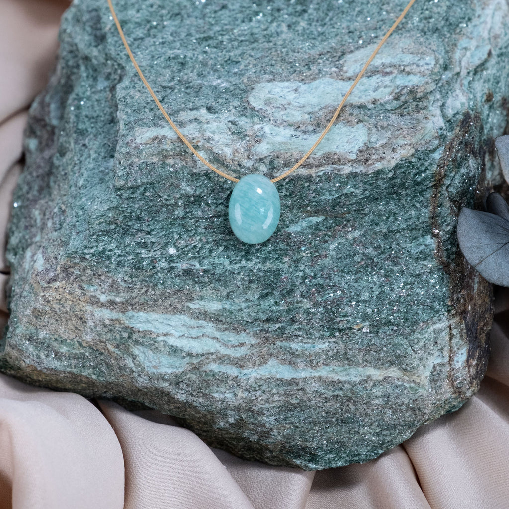 Virgo Zodiac & Touch – Amazonite Necklace
