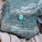 Virgo Zodiac & Touch – Amazonite Necklace