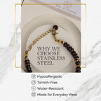 Life Bloom Moment – Moonstone Bracelet (Silver Version)