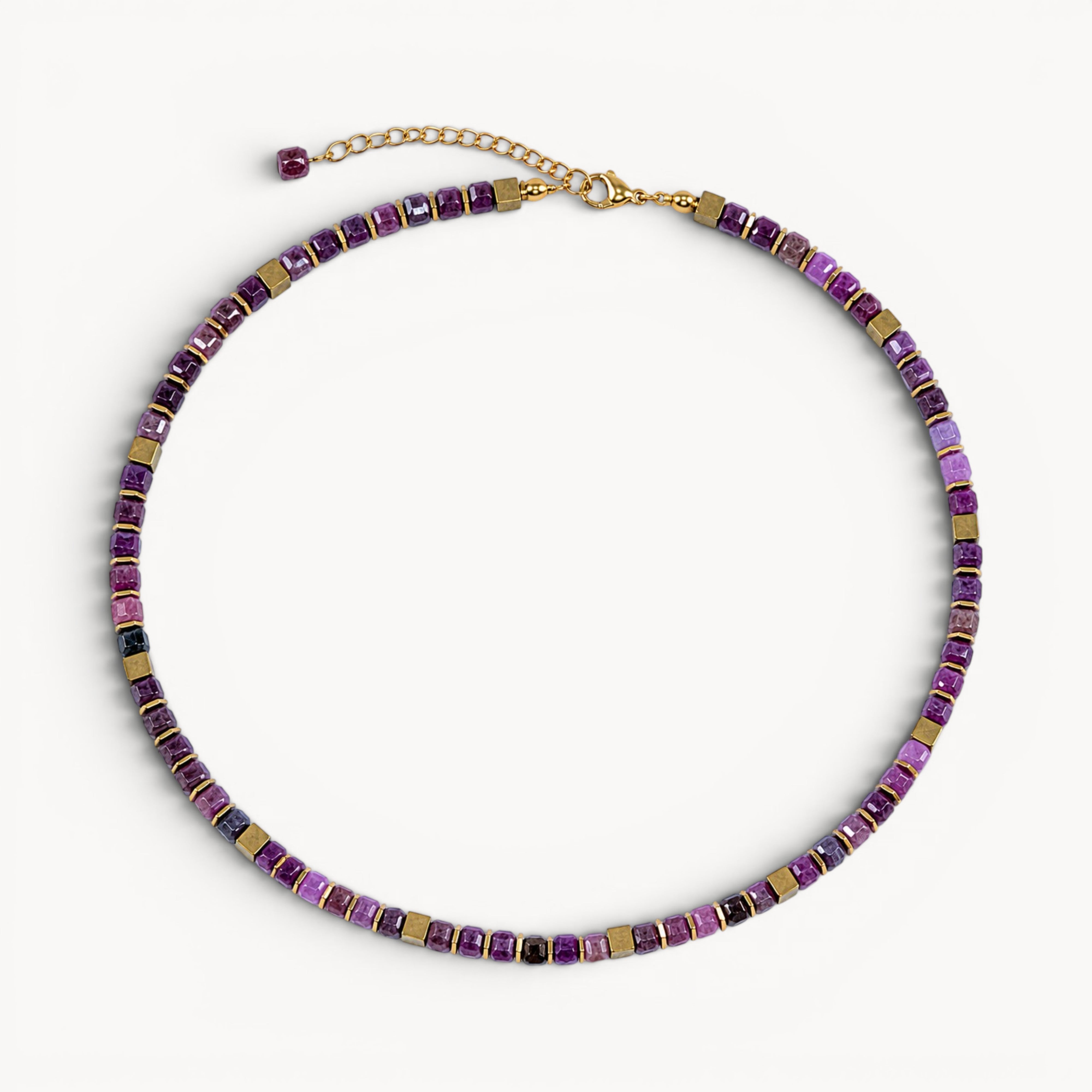 Ruby Flame – Sól Elegance Necklace
