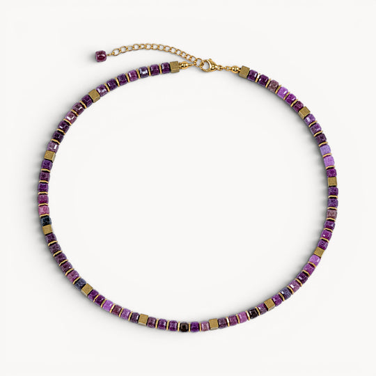 Ruby Flame – Sól Elegance Necklace