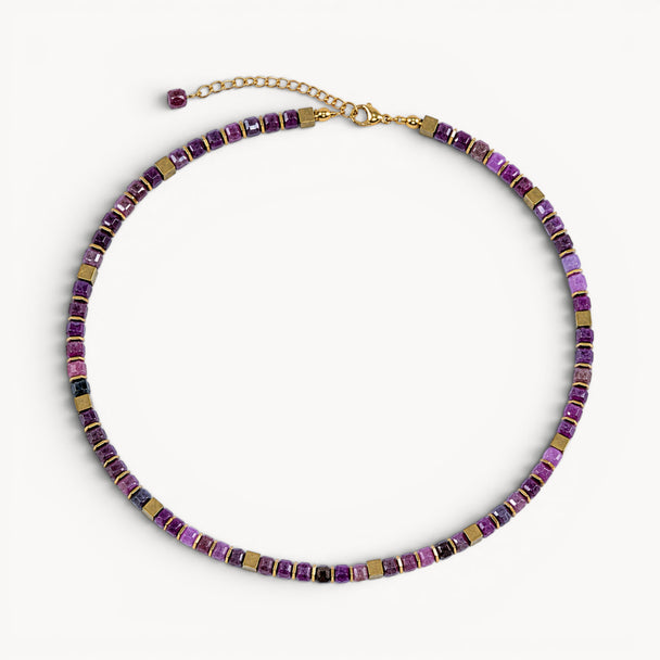 Ruby Flame – Sól Elegance Necklace