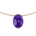 Aquarius Zodiac & Touch – Amethyst Necklace