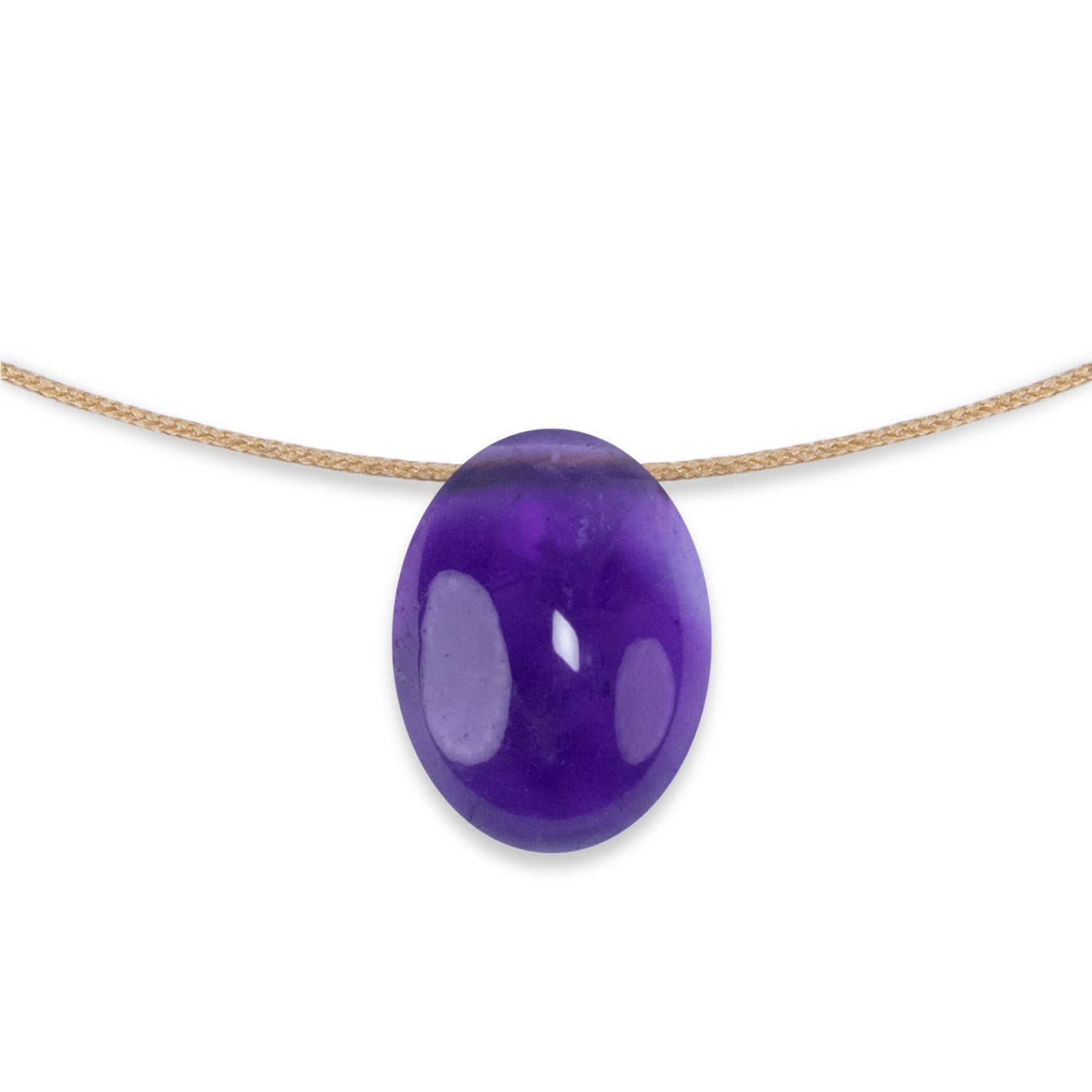 Aquarius Zodiac & Touch – Amethyst Necklace