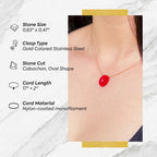 Aries Zodiac & Touch – Carnelian Necklace