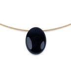 Capricorn Zodiac & Touch – Onyx Necklace