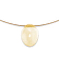 Gemini Zodiac & Touch – Citrine Necklace