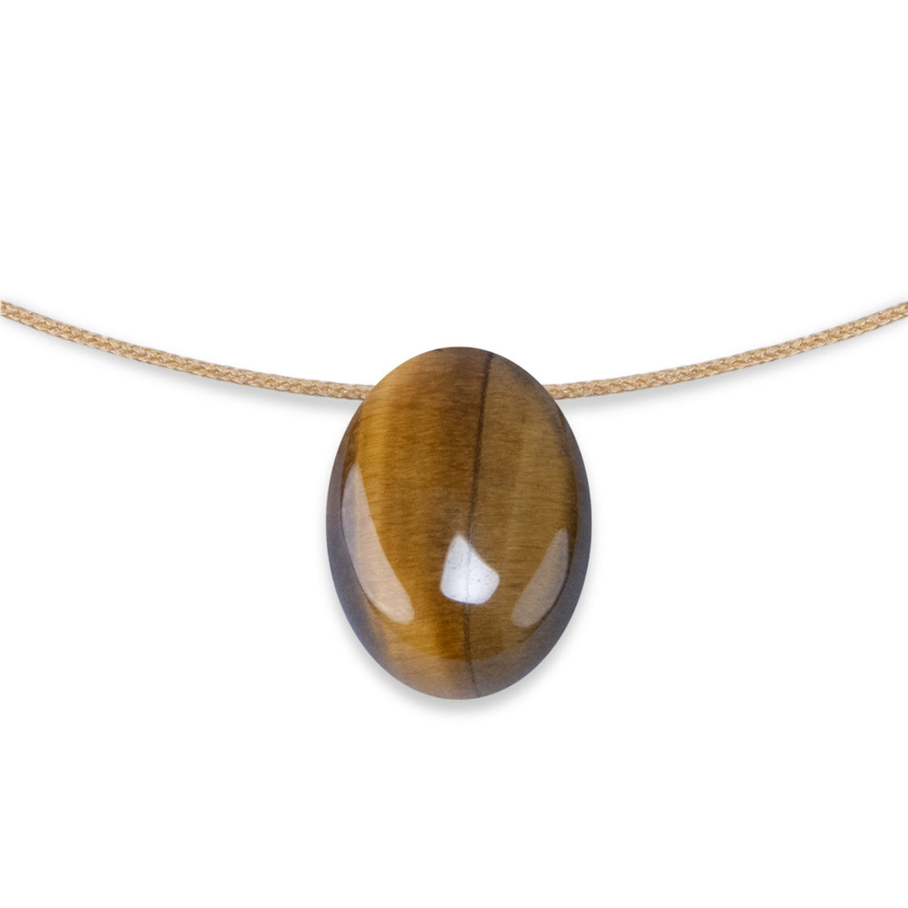 Leo Zodiac & Touch – Tiger’s Eye Necklace