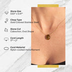 Leo Zodiac & Touch – Tiger’s Eye Necklace