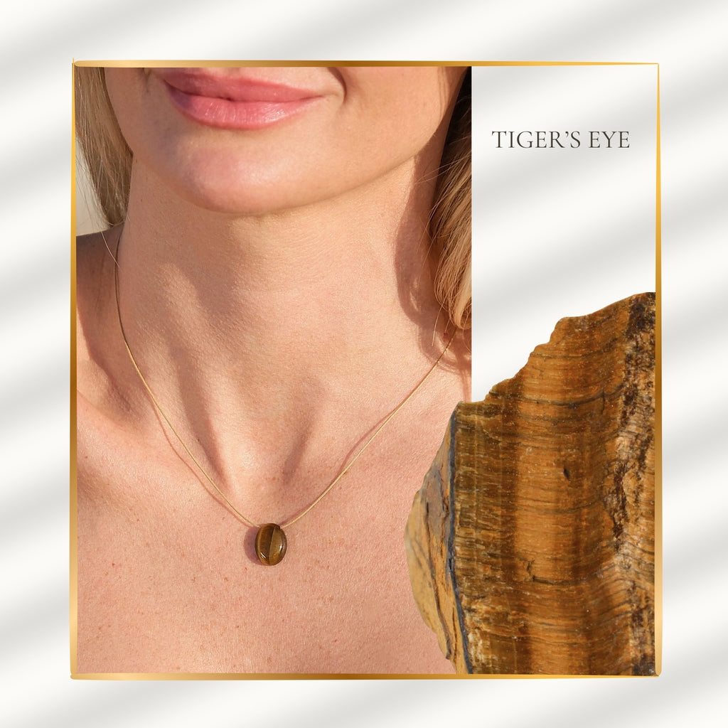 Leo Zodiac & Touch – Tiger’s Eye Necklace