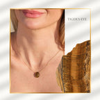 Leo Zodiac & Touch – Tiger’s Eye Necklace