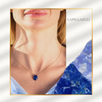 Libra Zodiac & Touch – Lapis Lazuli Necklace