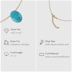 Sagittarius Zodiac & Touch – Turquoise Necklace
