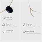 Scorpio Zodiac & Touch – Obsidian Necklace