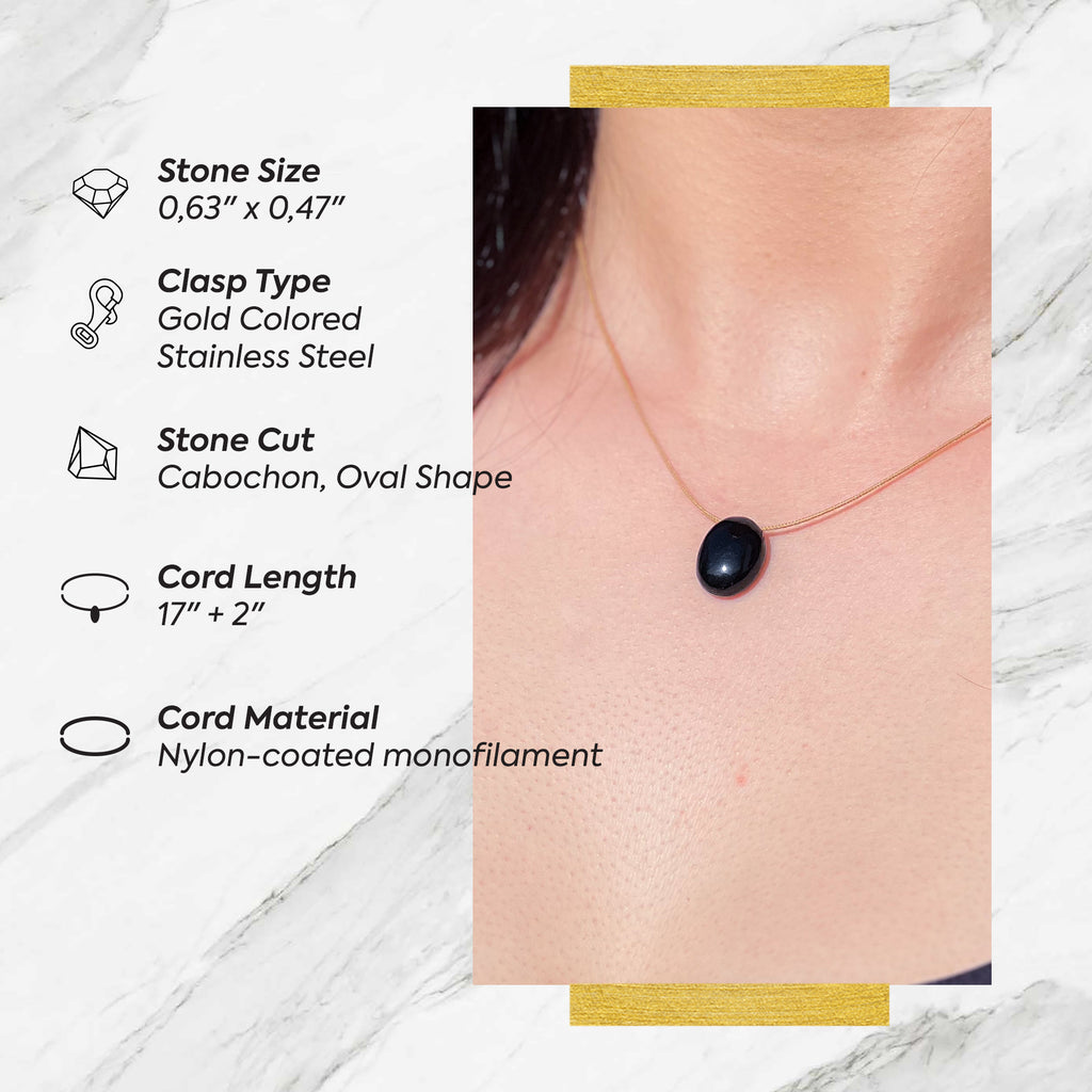 Scorpio Zodiac & Touch – Obsidian Necklace