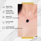 Scorpio Zodiac & Touch – Obsidian Necklace