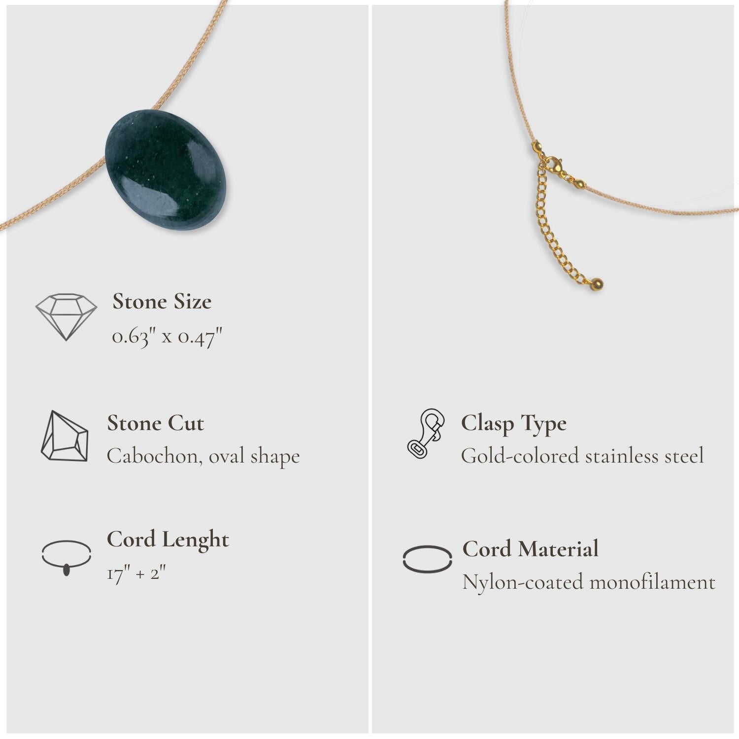 Taurus Zodiac & Touch – Jade Necklace