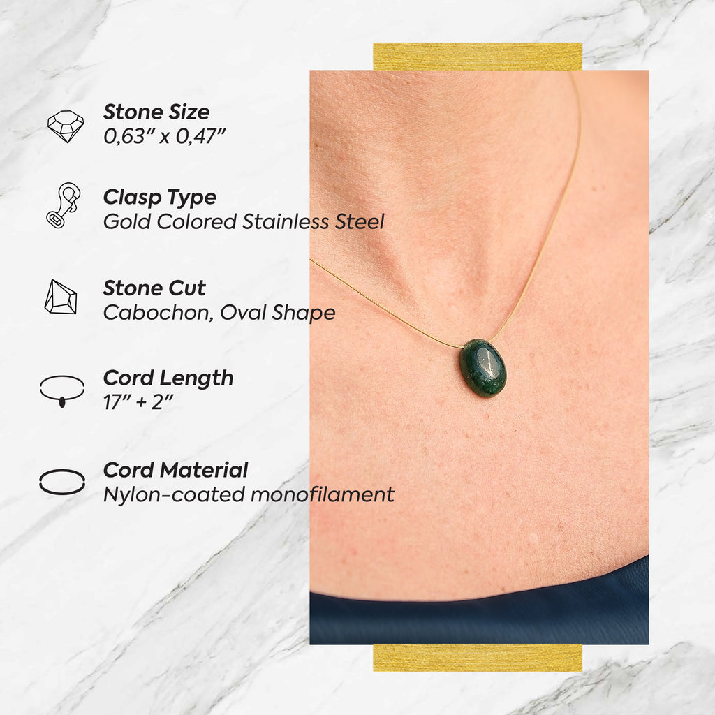 Taurus Zodiac & Touch – Jade Necklace