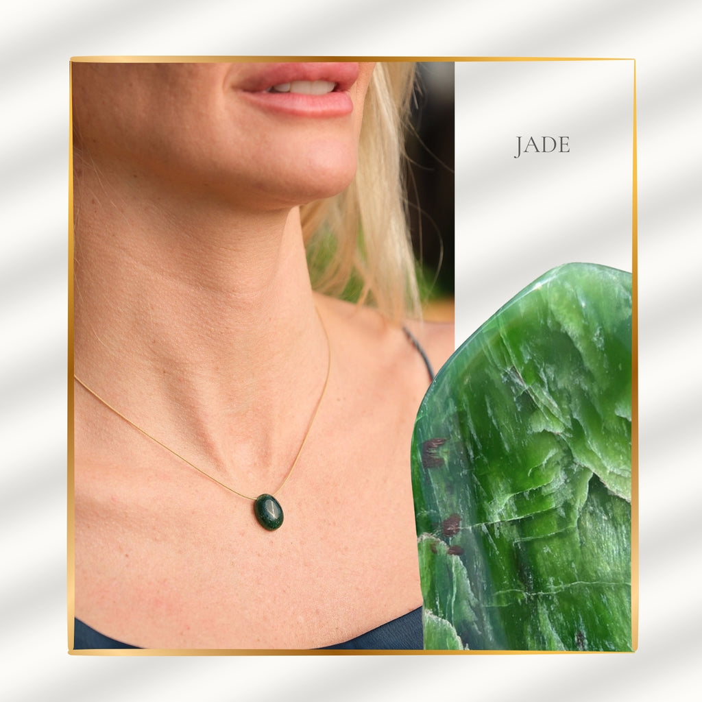 Taurus Zodiac & Touch – Jade Necklace