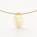 Gemini Zodiac & Touch – Citrine Necklace