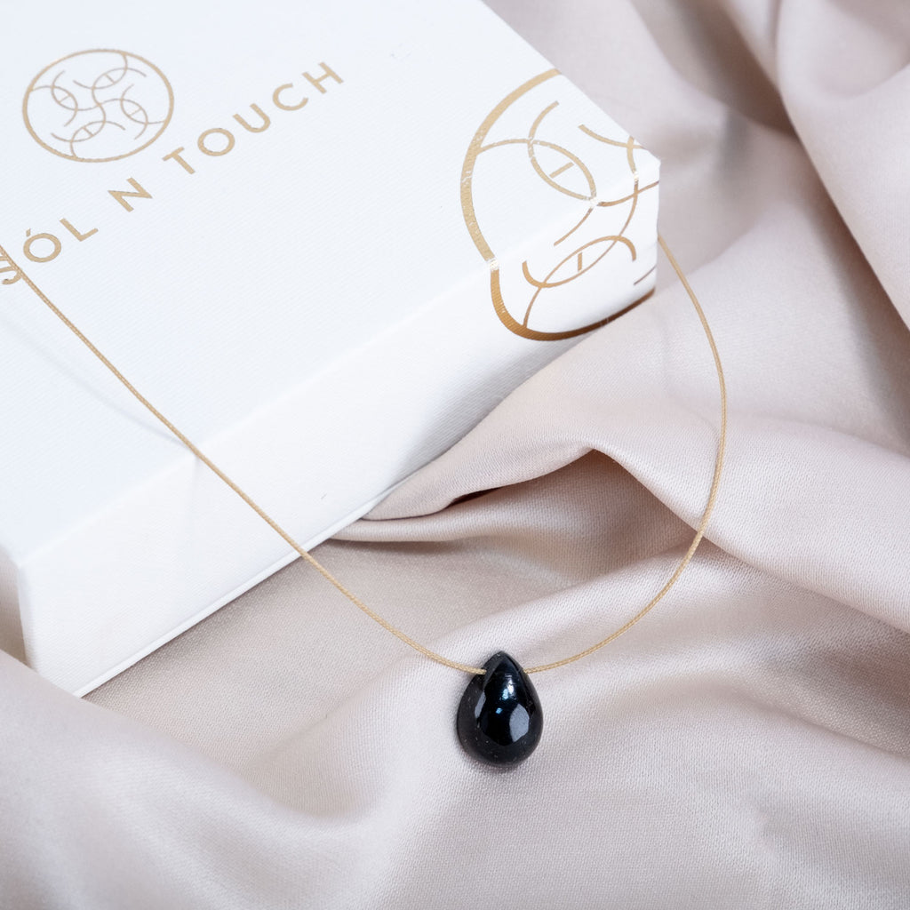 Protection & Touch – Black Tourmaline Necklace