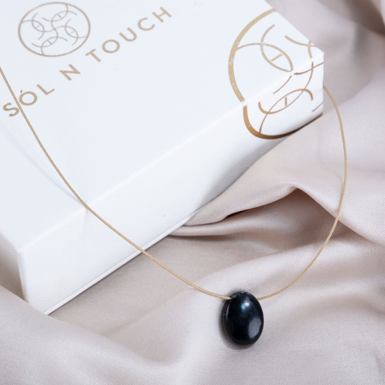 Scorpio Zodiac & Touch – Obsidian Necklace