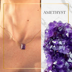 Third Eye Chakra &amp; Touch – Amethyst Necklace