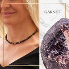 Garnet Grace – Sól Elegance Necklace
